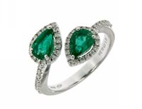 Ringe Mirco Visconti Dame in Gold Smeraldo 1.19 Ct ABA1138 - ABA1138